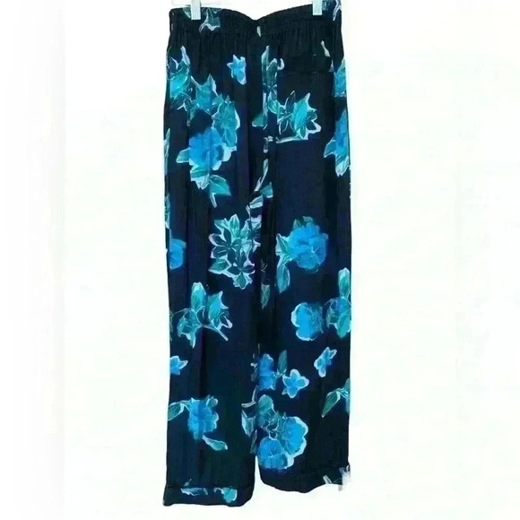 The Kooples 90’s Flower Pants. Blue/black formal. Size 1/small. - Picture 3 of 12